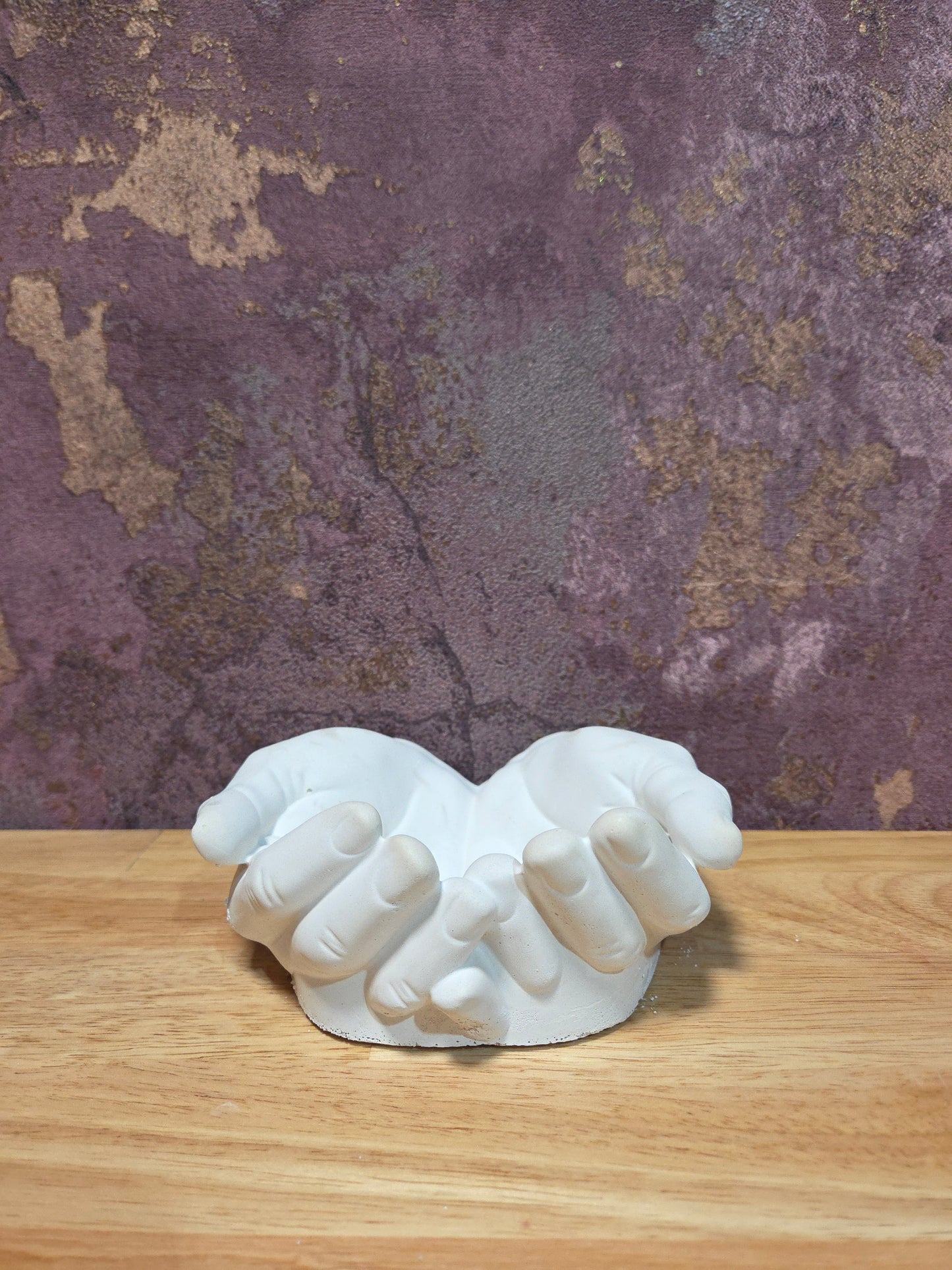 Luxe Beige Decoratie beeld / schaal – Open Handen