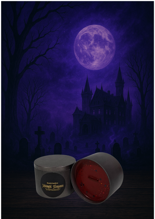 Morticia – Midnight Elegance Candle