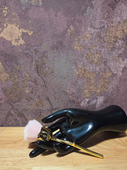 Make-up brush Rose Roze