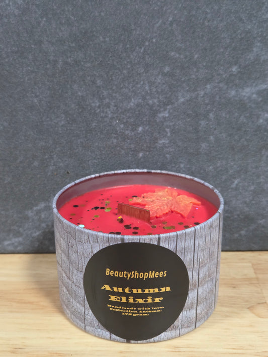 Elixr Gray Candle – Gember, Limoen & Vers Herfstvijg