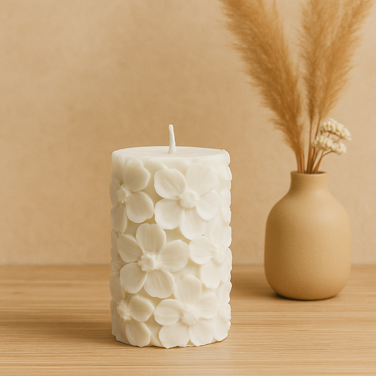 Floral Candle (diverse varianten)