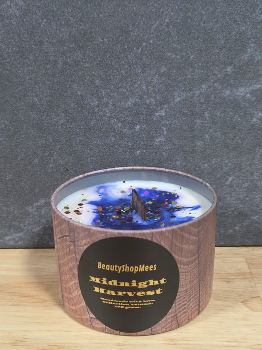 Midnight Harvest Brown Candle – Kentucky Bourbon, Mahonie & Houtachtig