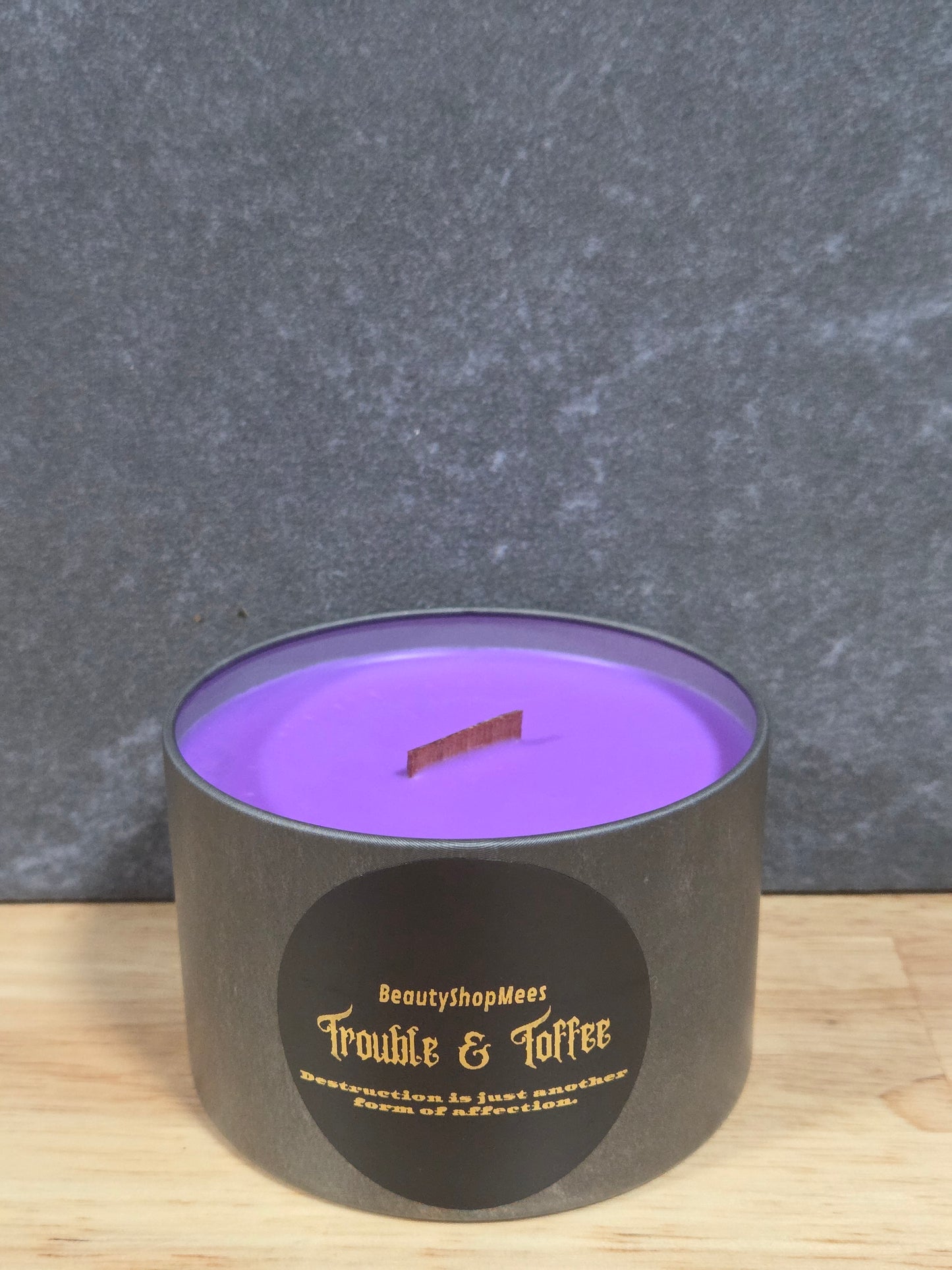 Pugsley – Trouble & Toffee Candle