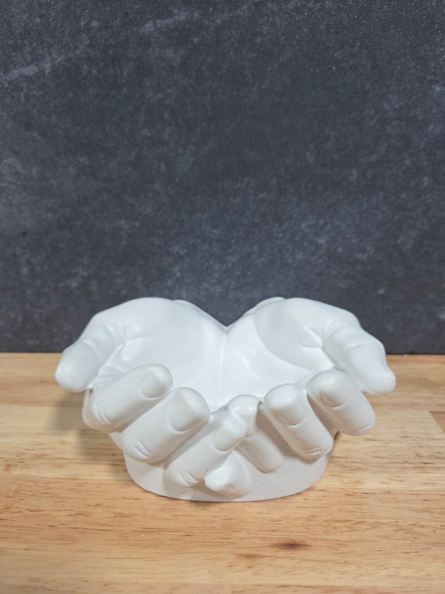 Luxe Wit Decoratie beeld / schaal – Open Handen