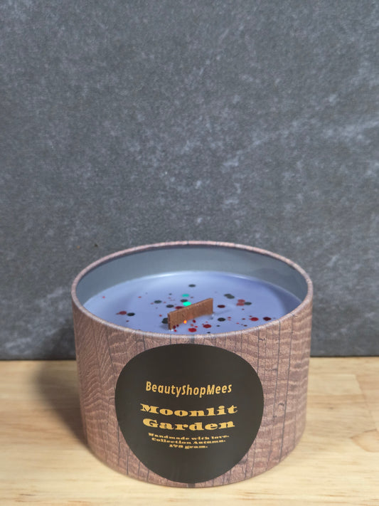 Moonlit Garden Brown Candle – Bergamot, Zwarte Thee & Betoverde Orchidee
