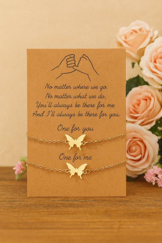 BFF Armband Vlinder