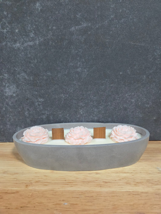 Valentine Mini – Flowerbomb Roze Candle