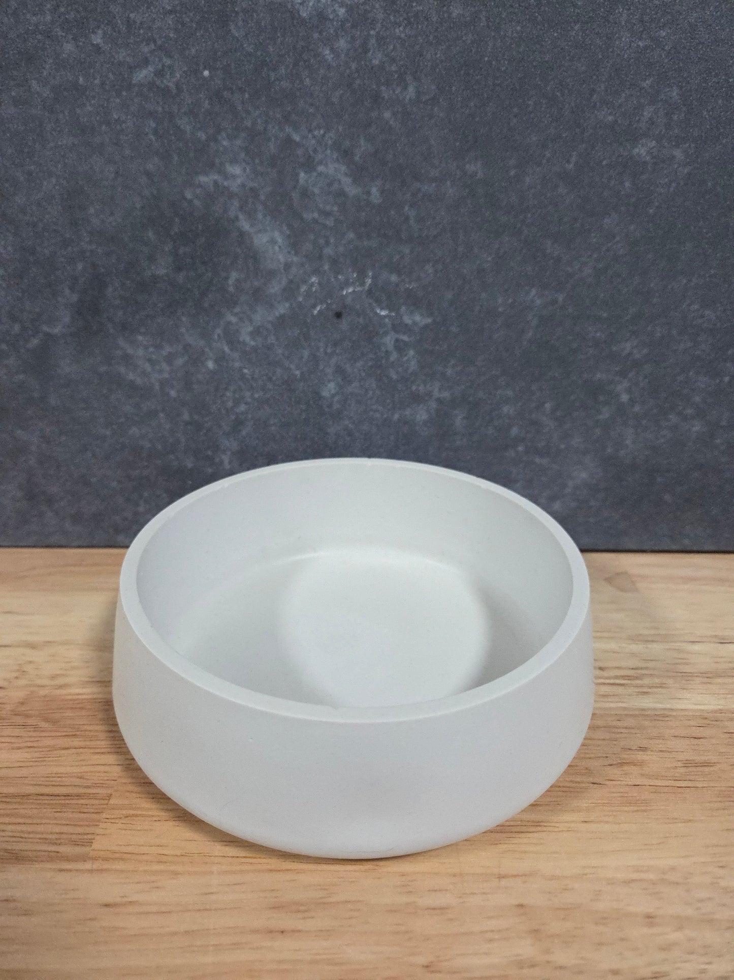 Luxe Witte Schaal – Glad & Handgemaakt, 13 cm