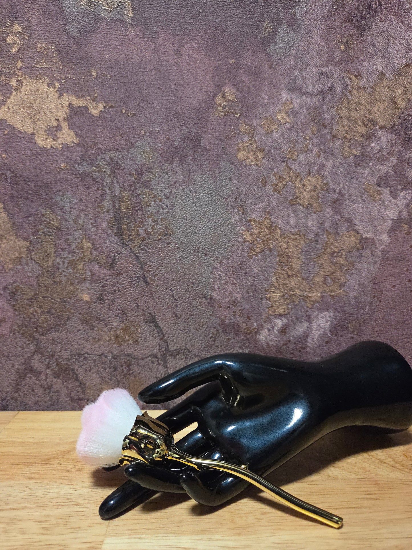 Make-up brush Rose Roze Wit