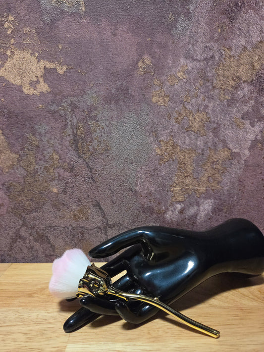 Make-up brush Rose Roze Wit